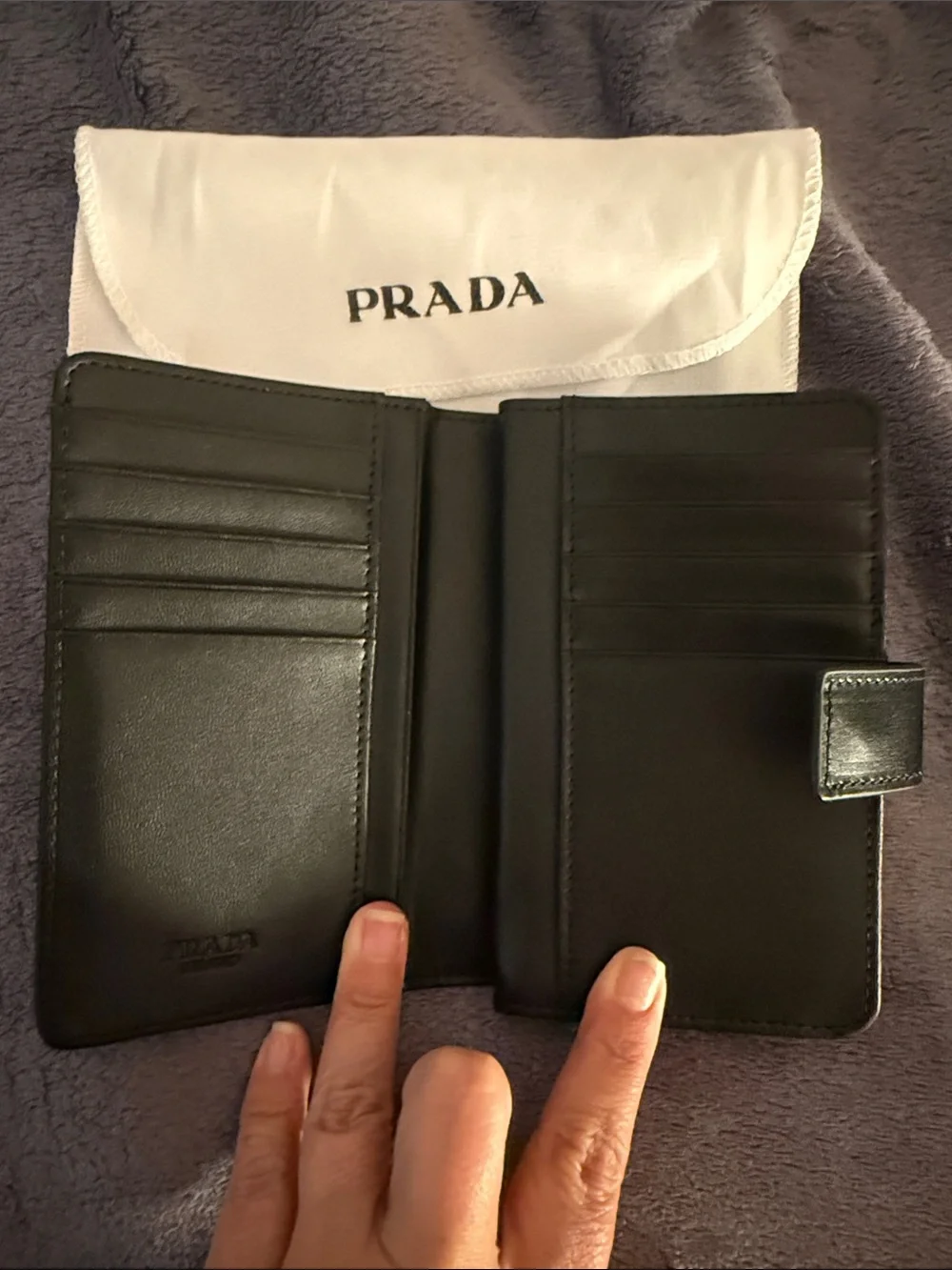 Prada Patent Leather Wallet